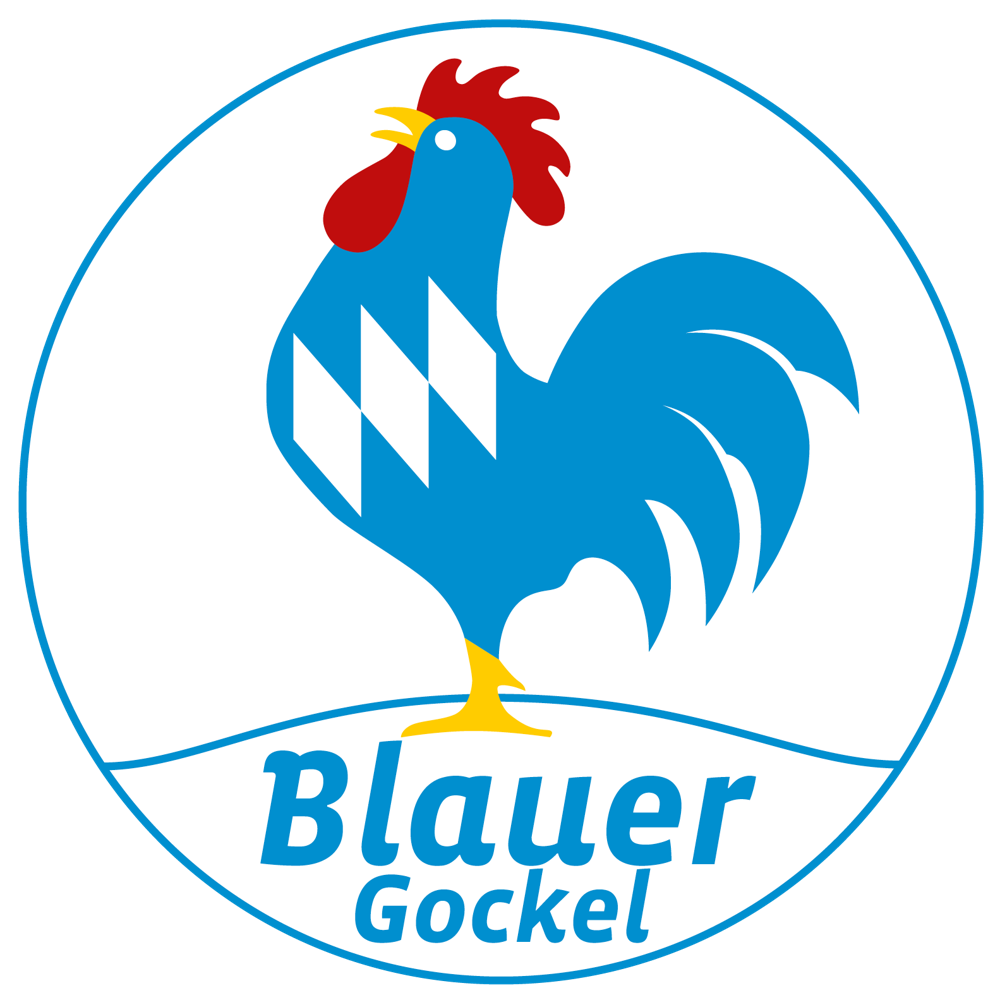 Blauer Gockel, Urlaub auf dem Bauernhof in Bayern